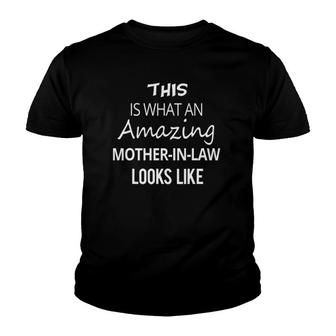 Mothers Day Gift Mother In Law From Daughter Youth T-shirt | Mazezy