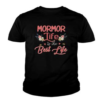 Mother's Day Gifts For Swedish Grandma Best Mor-Mor Life Youth T-shirt | Mazezy
