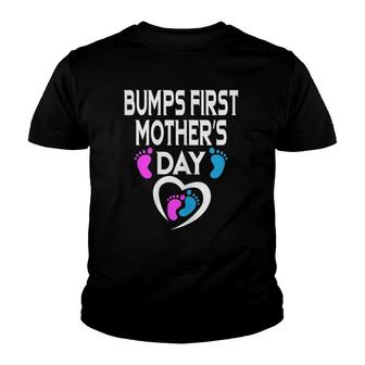 Mother's Day Pregnant Mom Expecting Baby Youth T-shirt | Mazezy