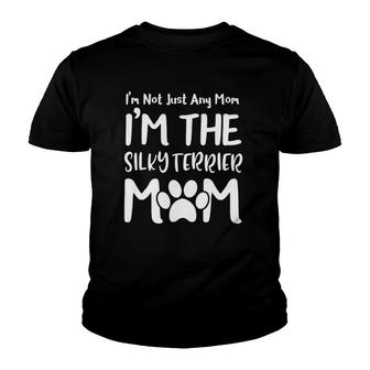 Mother's Day The Silky Terrier Mom Dog Mommy Gift Youth T-shirt | Mazezy
