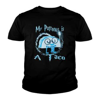 My Patronus Is A Taco Magic Gift Tacos Youth T-shirt | Mazezy