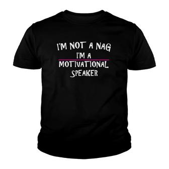 Nagging Wife Motivational Speaker 20596 Ver2 Youth T-shirt | Mazezy