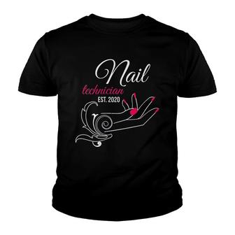 Nail Technician Diploma Youth T-shirt | Mazezy