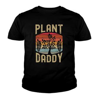 Nature Flower Botanical Plant Daddy Indoor Gardening Lover Youth T-shirt | Mazezy