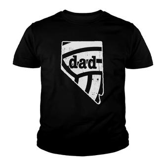 Nevada Volleyball Dad S Beach Volleyball S Youth T-shirt | Mazezy