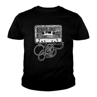 Never Forget Cassette Tape Player Youth T-shirt | Mazezy