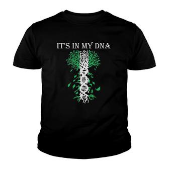 Nigeria It's In My Dna Nigerian Roots Flag Proud Nigerian Youth T-shirt | Mazezy