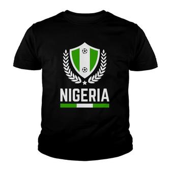 Nigeria Soccer Jersey Nigerian Football Team Fan Youth T-shirt | Mazezy