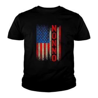 Nonno Gift America Flag Gift For Men Father's Day Funny Youth T-shirt | Mazezy