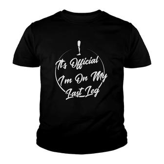 Novelty I'm Left With My Leg Amputee Sayings Youth T-shirt | Mazezy
