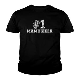 Number One Mamushka Russian Mother Youth T-shirt | Mazezy