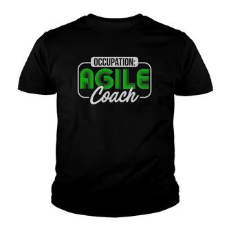 Occupation Agile Coach Project Management Funny Gift Youth T-shirt | Mazezy