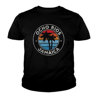 Ocho Rios Jamaica Vintage Graphic Retro 70S Youth T-shirt - Thegiftio UK