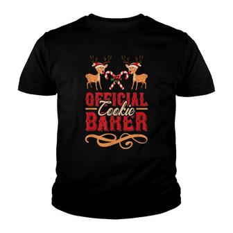 Official Cookie Baker Costumers Youth T-shirt - Thegiftio UK