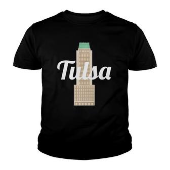 Ok Tulsa Mid-Continent Tower Youth T-shirt - Thegiftio UK