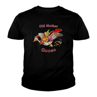 Old Mother Goose Youth T-shirt | Mazezy