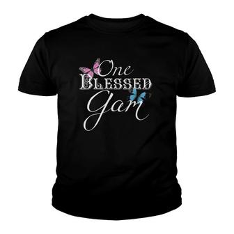 One Blessed Gam - Women's Gam - Gift Youth T-shirt | Mazezy
