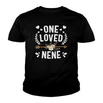 One Loved Nene Cute Mothers Day Gifts Youth T-shirt | Mazezy