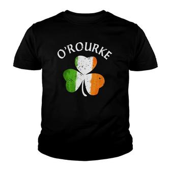 O'rourke Irish Family Name Pullover Youth T-shirt | Mazezy