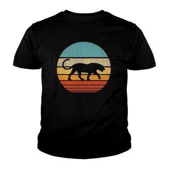 Panther Vintage 60S 70S Retro Gifts Animal Lover Women Men Youth T-shirt | Mazezy