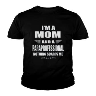 Paraprofessional Mom Educator Gift Youth T-shirt | Mazezy