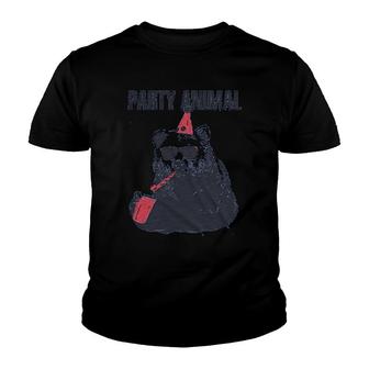 Party Animal Funny Bear Koala Youth T-shirt - Thegiftio UK