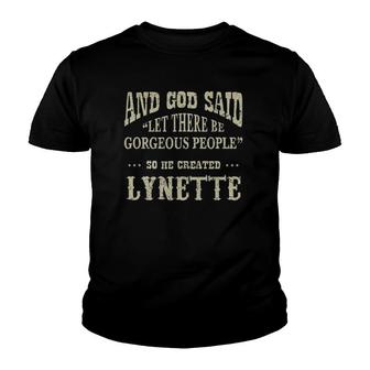 Personalized Birthday Gift Idea For Person Named Lynette Youth T-shirt | Mazezy