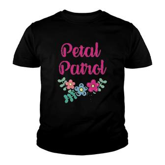 Petal Patrol Youth T-shirt | Mazezy