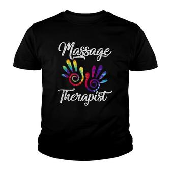 Ph Funny Massage Therapist Costume Hand Therapy Youth T-shirt | Mazezy