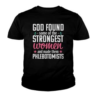 Phlebotomist Nurse Women Phlebotomy Technician Gift Youth T-shirt | Mazezy