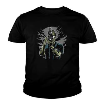 Photographer Halloween Costume Party Gift Zombie Tee Youth T-shirt | Mazezy
