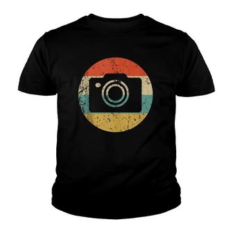 Photographer Vintage Retro Camera Youth T-shirt | Mazezy