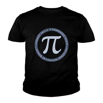 Pi Sign Circle Math Nerd Geek Pi Day Women Youth T-shirt | Mazezy