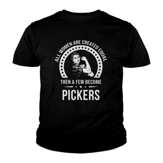 Picker S For Women Picker Youth T-shirt | Mazezy