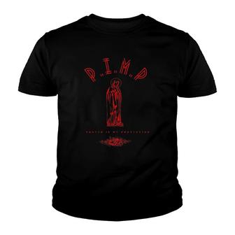 PIMP Prayer Is My Protection Youth T-shirt | Mazezy
