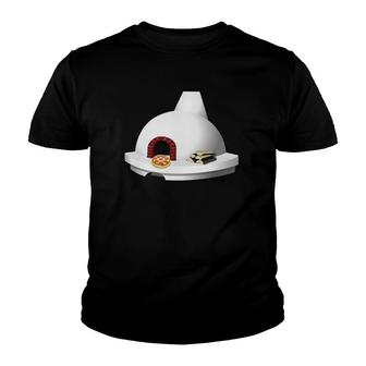 Pizza Oven Design Gift For Pizza Chef Youth T-shirt - Thegiftio UK