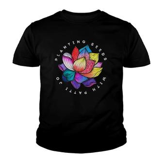 Planting Seeds With Patti Jo Youth T-shirt | Mazezy