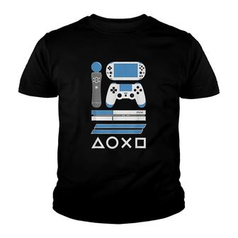 Playstation Product Icons Youth T-shirt - Thegiftio UK
