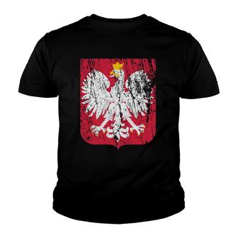 Poland Dyngus Day Godlo Polskie Polish Coat Of Arms Youth T-shirt | Mazezy