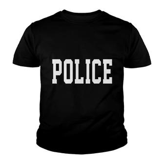 Police First Responder Officer Cop V2 Youth T-shirt - Thegiftio UK