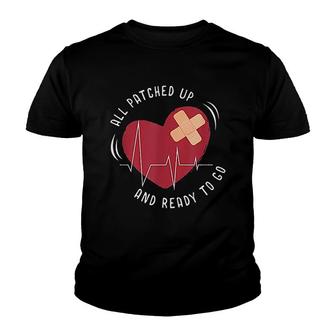Post Heart Surgery Bypass Recovery V2 Youth T-shirt - Thegiftio UK