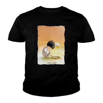 Precious Moments John 316 Share The Gift Of Love Youth T-shirt | Mazezy