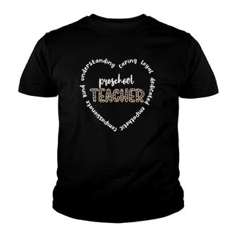 Preschool Teacher Appreciation Preschool Squad Pre-K Teacher Youth T-shirt | Mazezy