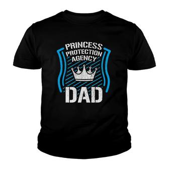 Princess Protection Agency Dad Men Father's Day Gift Idea Youth T-shirt | Mazezy
