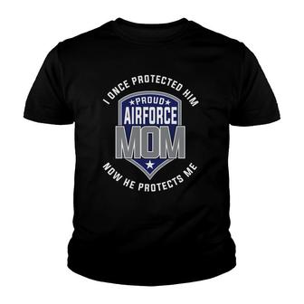 Proud Airforce Mom Protect Sons Youth T-shirt | Mazezy