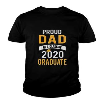 Proud Dad Of A Class Of 2020 Graduate Youth T-shirt | Mazezy