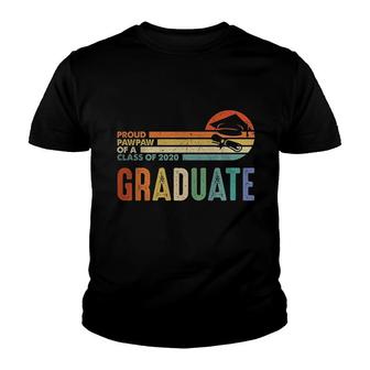 Proud Pawpaw Of A Class 2020 Graduate Youth T-shirt | Mazezy