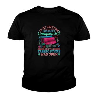 Quilting Quilter Sewer Sewing Youth T-shirt | Mazezy