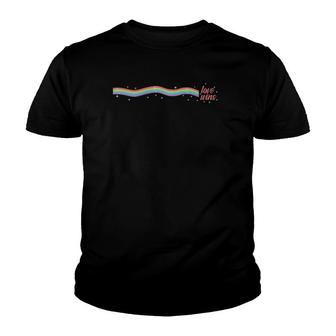 Rainbow Love Wins Lgbt Pride Month Raglan Baseball Tee Youth T-shirt | Mazezy UK