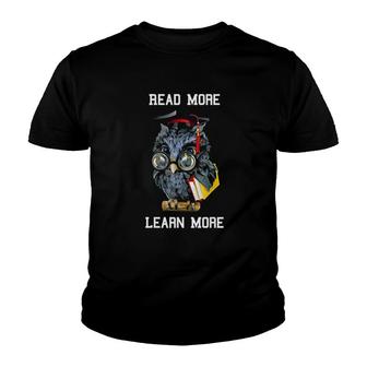 Read More Learn More Youth T-shirt | Mazezy